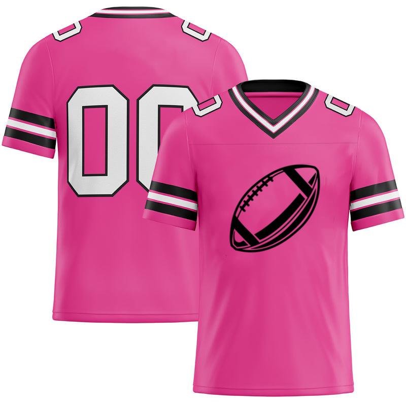 American Football Ball High Contrast Football Jersey
