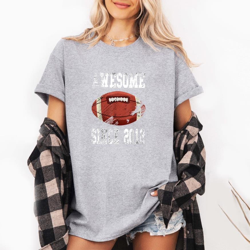 Birthday Football Player Since 2012 T-Shirt