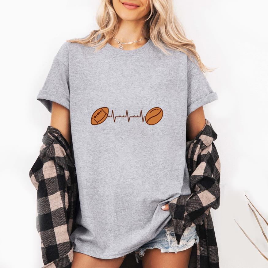 Football And A Heartbeat T-Shirt