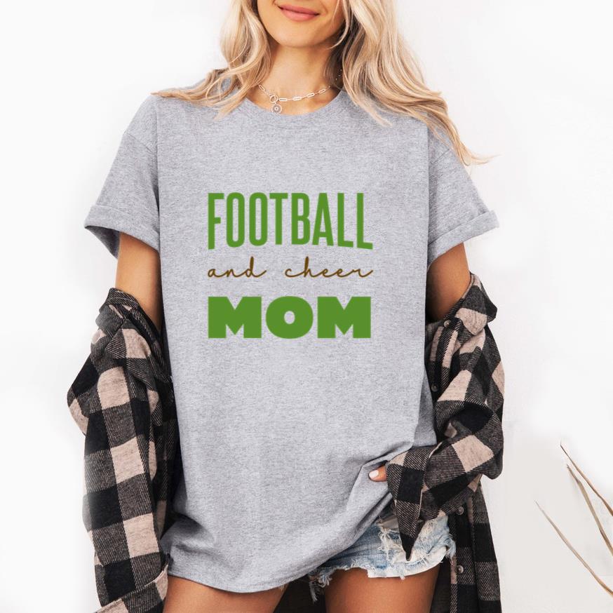 Football And Cheer Mom PP T-Shirt