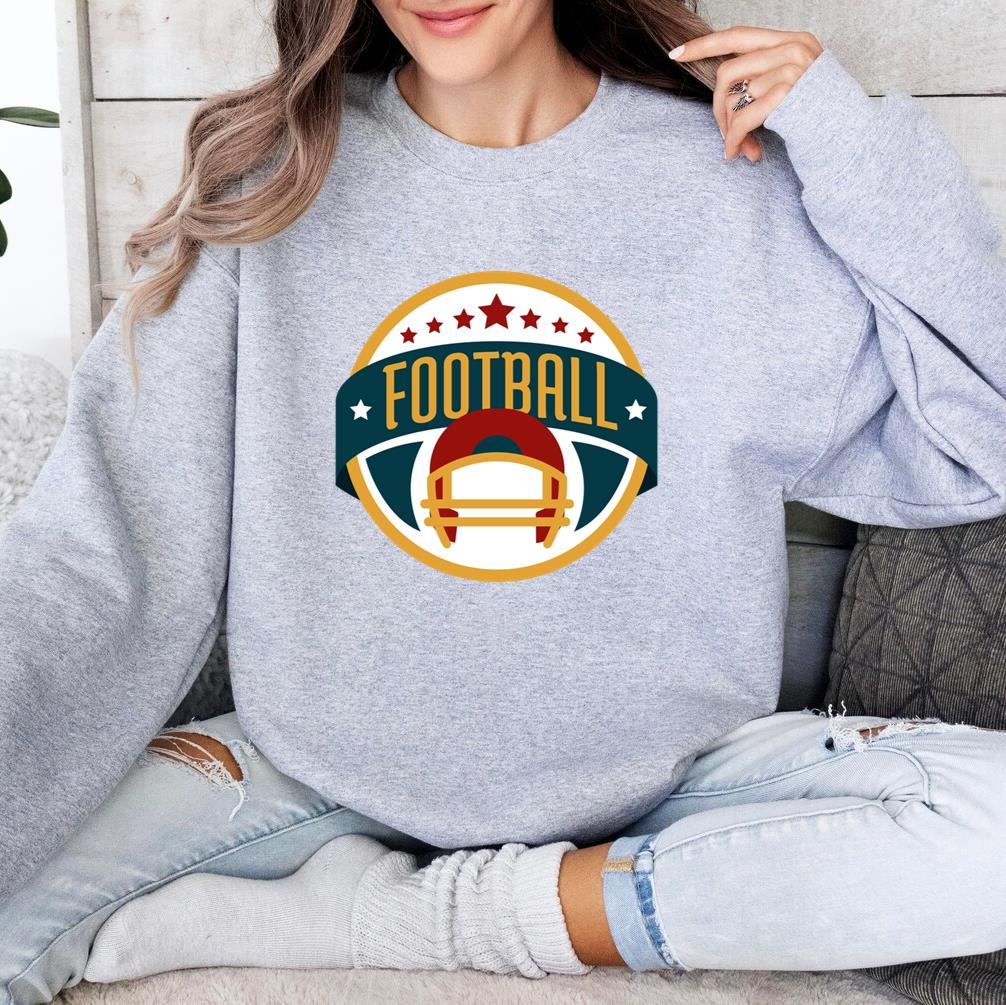Football Badge Sweatshirt