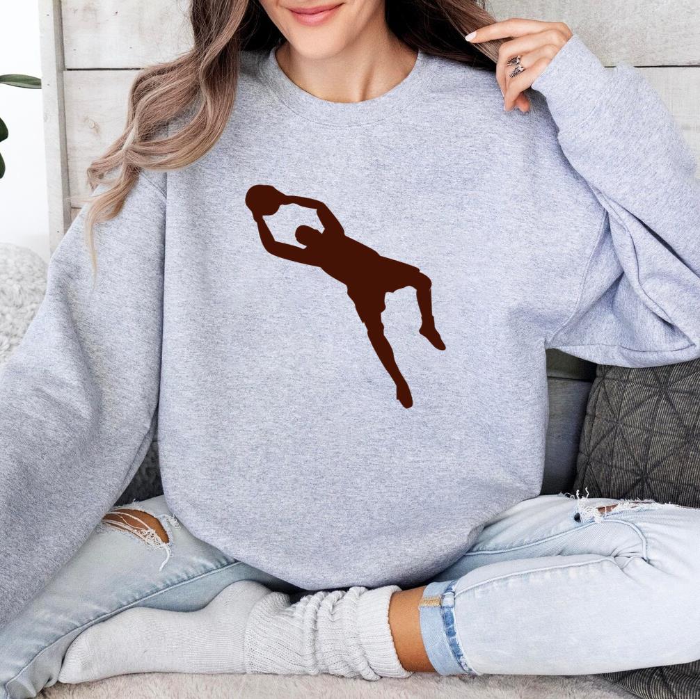 Football Goalkeeper Catching Jump Sweatshirt