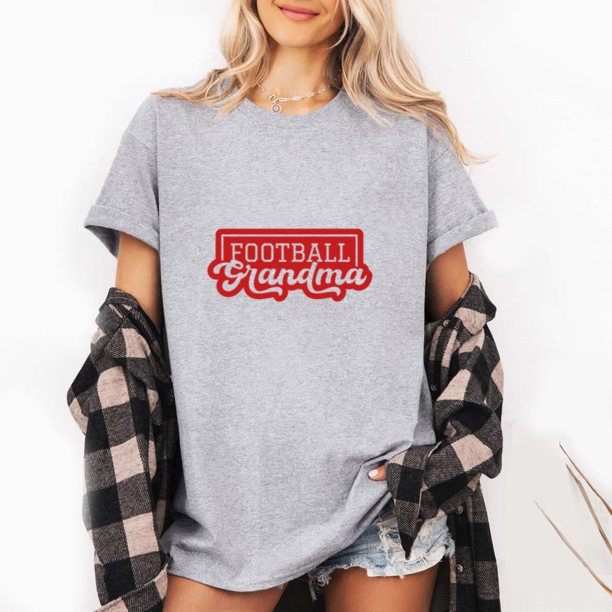 Football Grandma Design Retro T-Shirt