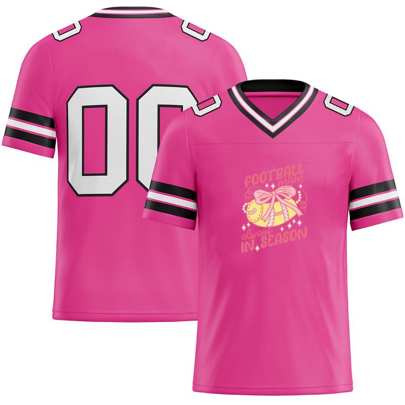 Football Mom Always In Season Design AB Football Jersey