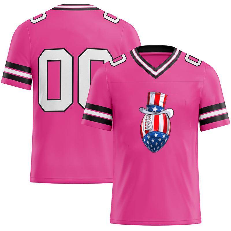 Football Uncle Sam 4th July Football Jersey