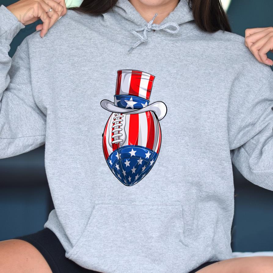 Football Uncle Sam 4th July Hoodie
