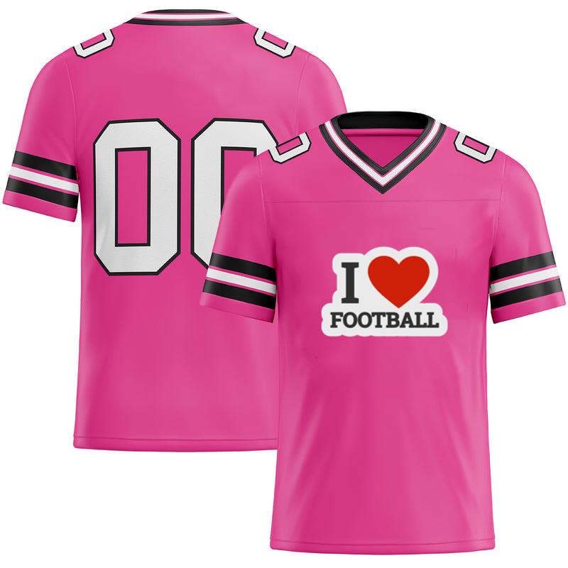 I Love Football Sticker Football Jersey