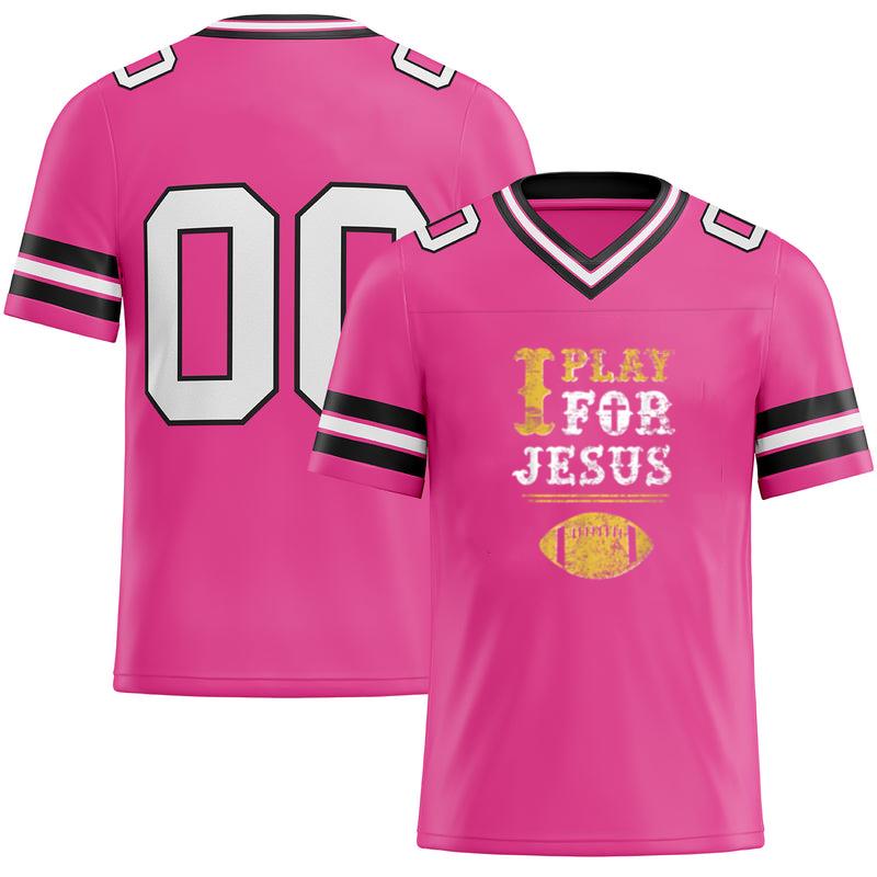 I Play For Jesus Christian Football Football Jersey