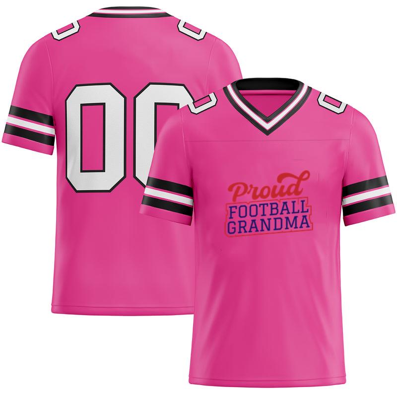 Proud Grandma Football Design W Football Jersey